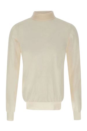 Maglia in lana vergine bianca PAOLO PECORA | A003F0011102